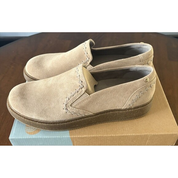 Earth Elements Women's Abelia Tan Suede Loafers Shoes Size 11 New in Box - Picture 5 of 6